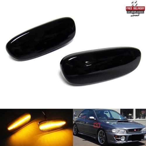 Black lens side indicator - 2x,