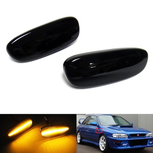 Black lens side indicator - 2x,