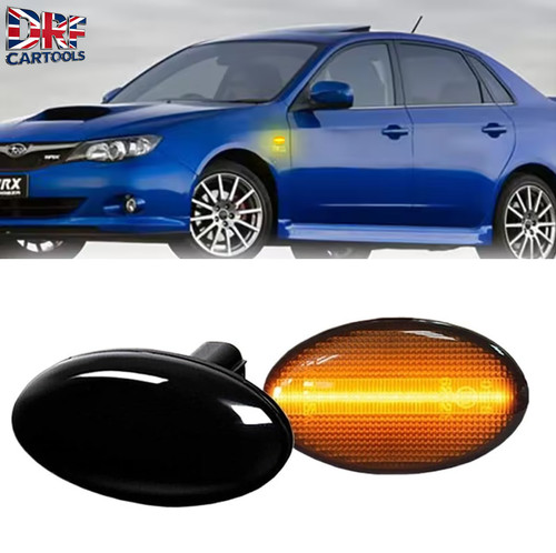 Black lens side indicator - lens,